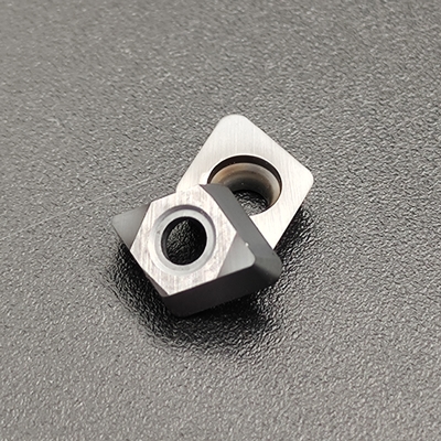 Tungsten Carbide CNC Cutting Insert XDHW060210 Dengan Lapisan PVD