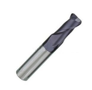 HRC45 Eksternal Radius Cutter 50mm 150mm Milling Bits Untuk Aluminium 2 Flutes