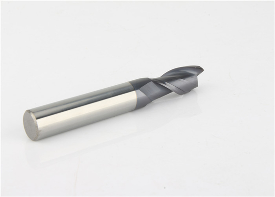 Silver Carbide Ball Nose End Mills / Alat Pemotong Karbida CNC Hitam
