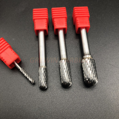 Rotary Tungsten Carbide Rotary Tool Bits Tipe C 8mm Die Grinder Bits