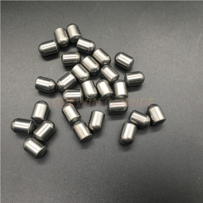 Co Wc Tungsten Carbide Pertambangan Sisipan Tombol Polishing