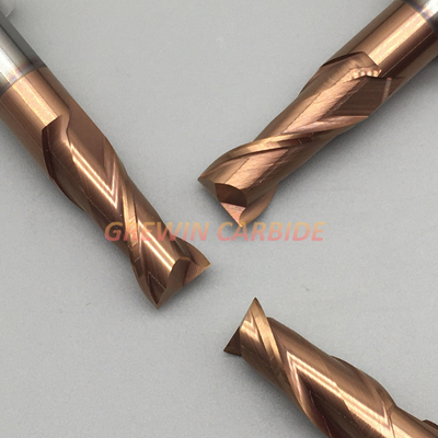 Tungsten Carbide Square End Mill 2 /4 Flutes Hrc55-58 Cutting Tools for steel