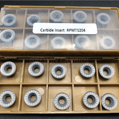 RPMT 1206 Cnc Carbide Insert Turning Tool Dilapisi Tungsten Carbide