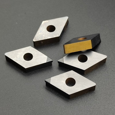 Pabrik akhir PCD Tungsten Carbide Diamond / Sisipan CBN Potong Tunggal 4.3mm