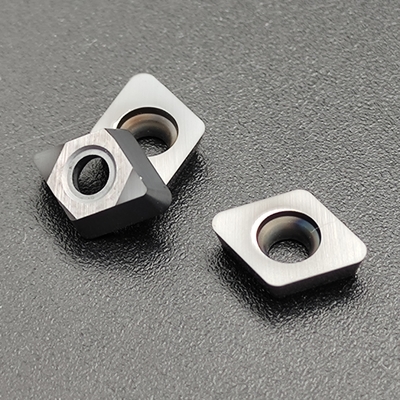 Tungsten Carbide CNC Cutting Insert XDHW060210 Dengan Lapisan PVD