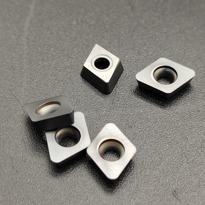 Tungsten Carbide CNC Cutting Insert XDHW060210 Dengan Lapisan PVD