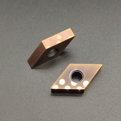Tungsten Carbide CBN CNC Cutting Insert DNGA150404 untuk mesin bubut mesin CNC