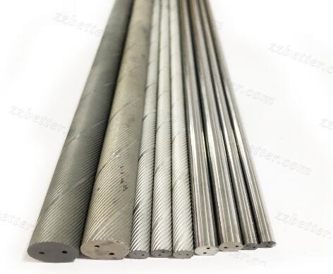 HIP Sintered Cobalt Iron Rod H6 Carbide Rod Kosong Qith 30° HE-30°