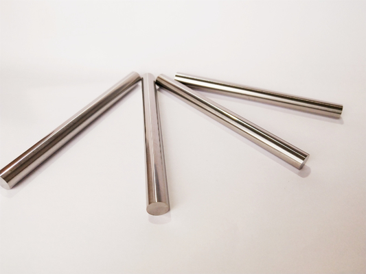 H6 Finish Grind Tungsten Carbide Rod Putaran 2.4 Mm Presisi Tinggi