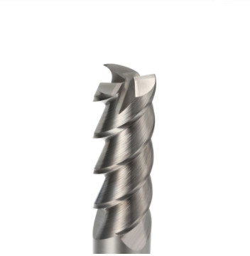 Pemotong Penggilingan Aluminium Karbida Karbida Standar 3 Flute Carbide
