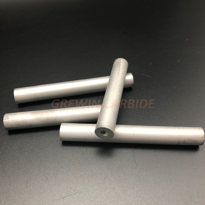 Tungsten Solid Carbide Rods Round Bar Stock Dengan Lubang Helix
