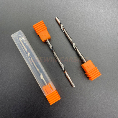 Pemotong Ukiran Ujung Flute Carbide Single / Tungsten Carbide Single End Mill Flute / Pemotong Ukiran Seruling Satu