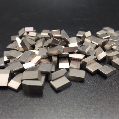 Tungsten Carbide Saw Tips untuk Tct Circular Saw Blades Yg6 K10 Tungsten Carbide Alat Pemotong Kayu Tip Hardmetal
