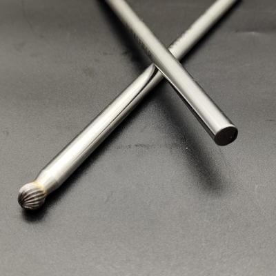 Aluminium Ball Carbide Burr Tip Tungsten Carbide Burr Set File Pengeboran