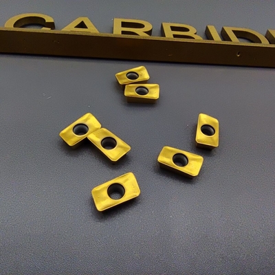 Apmt1135 Tungsten Carbide CNC Hardstone Carbide Milling Insert Dapat Diindeks